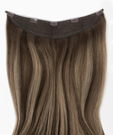 Halo Hairband Straight / Medium Volume B2.3/5.0 Hazelnut Caramel Balayage 50 cm