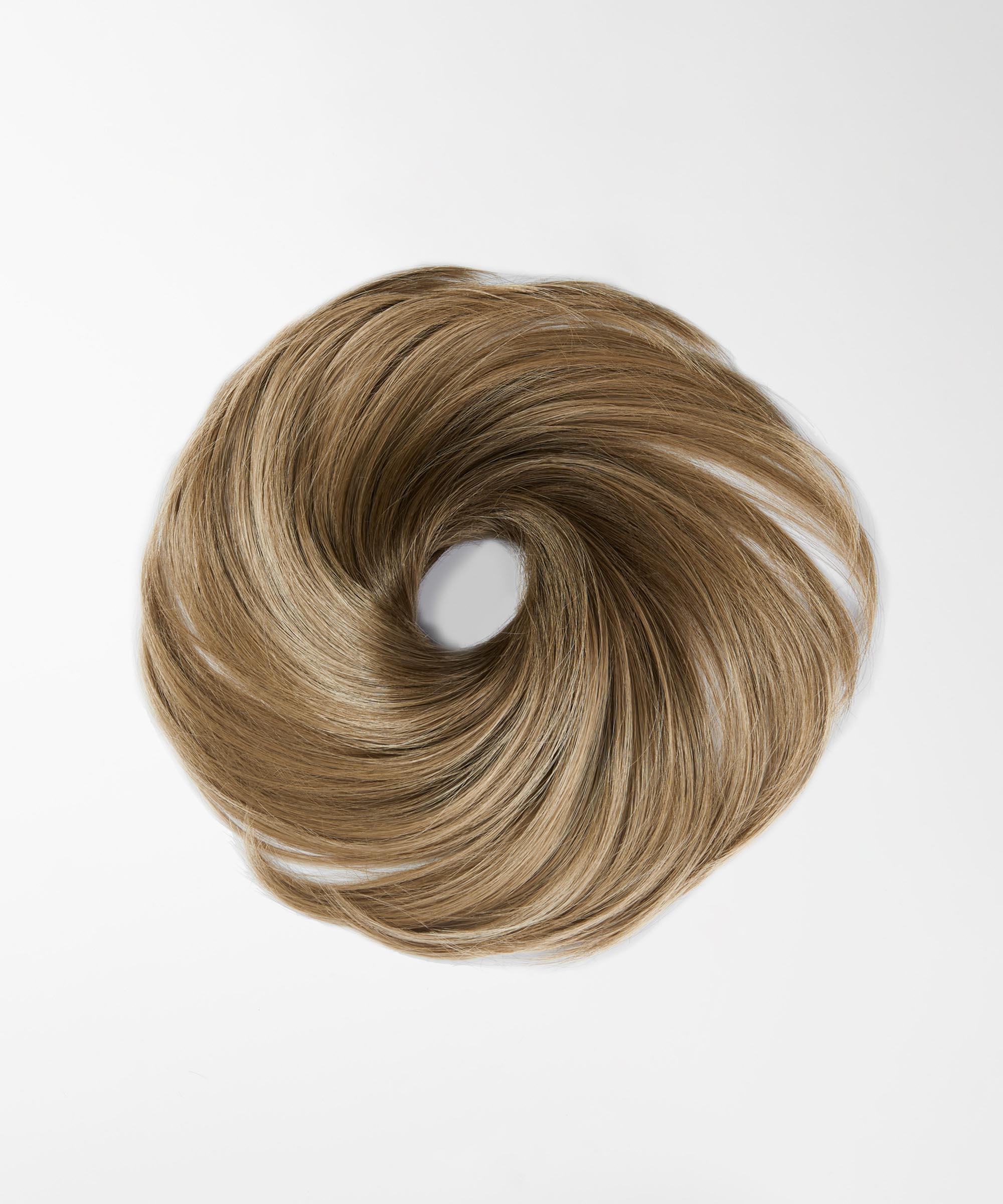 Fibre Hair Scrunchie B5.1/7.3 Brown Ash Blonde Balayage