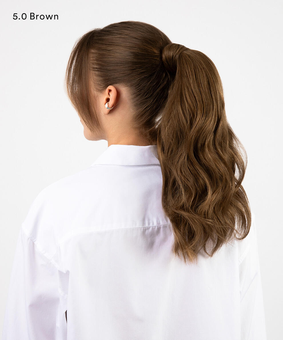 Real hair ponytail Rapunzel Original hair extensions