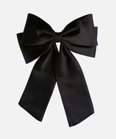 Silk Bow Hair Clip 1 piece null