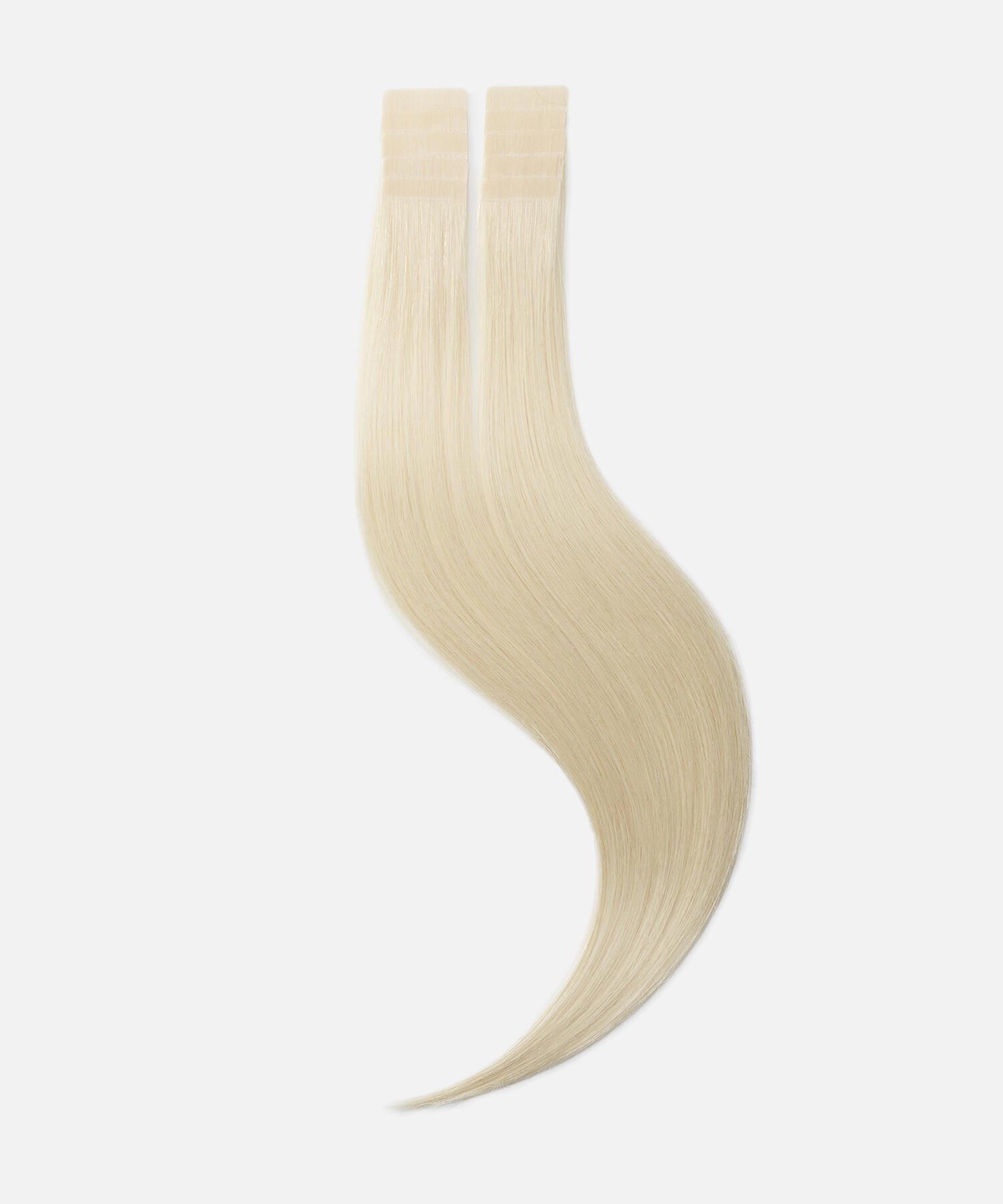 Ultra Tape Extensions Straight / Classic Tape 4 cm / 10 pieces 10.10 Platinum Blonde 50 cm