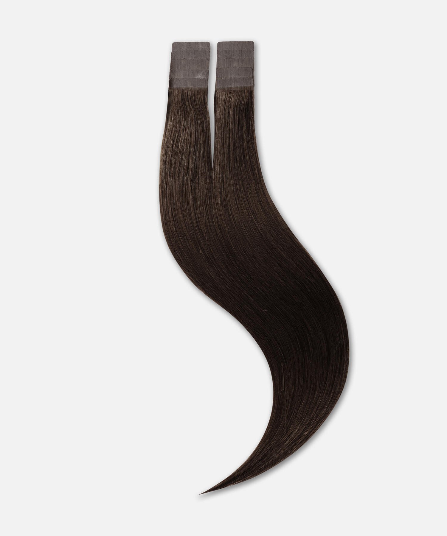 Ultra Tape Extensions Straight / Classic Tape 4 cm / 10 pieces 2.3 Chocolate Brown 50 cm