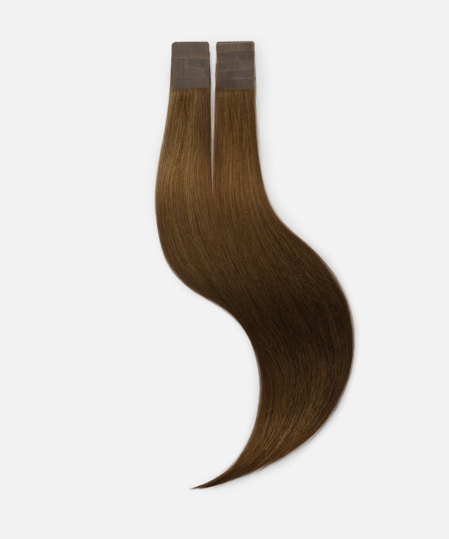 Ultra Tape Extensions Straight / Classic Tape 4 cm / 10 pieces 5.0 Brown 50 cm