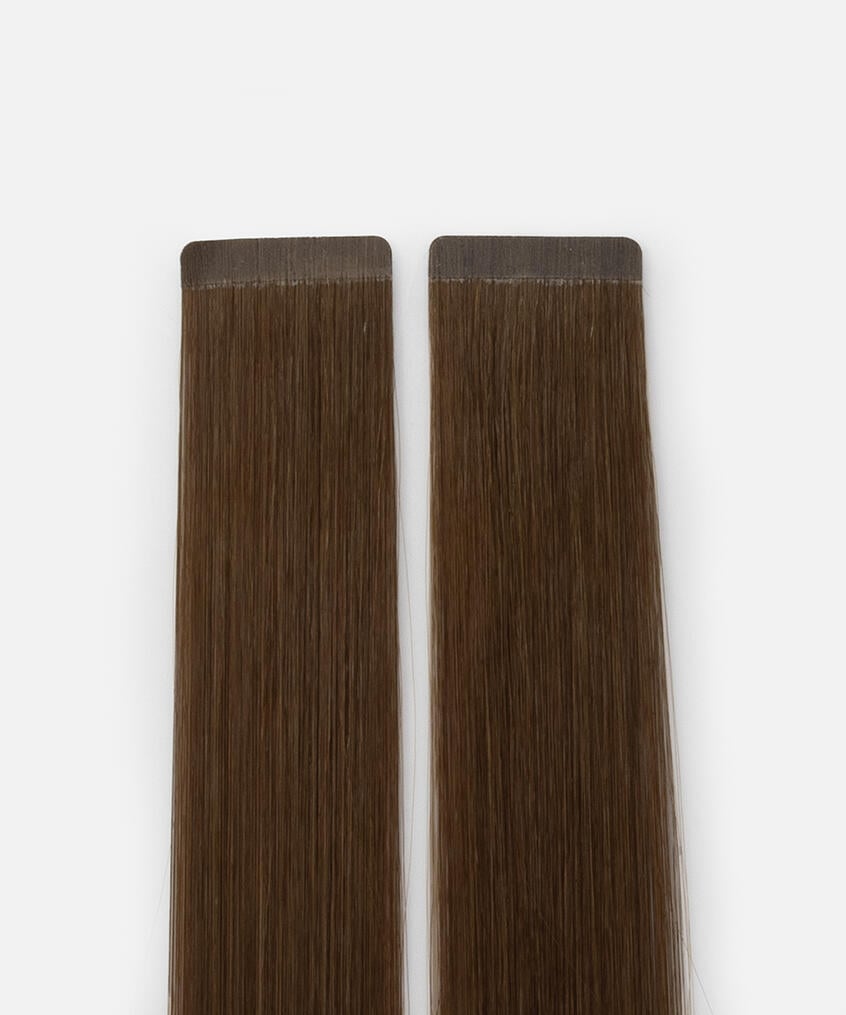 Ultra Tape Extensions Straight / Classic Tape 4 cm / 10 pieces 5.0 Brown 50 cm