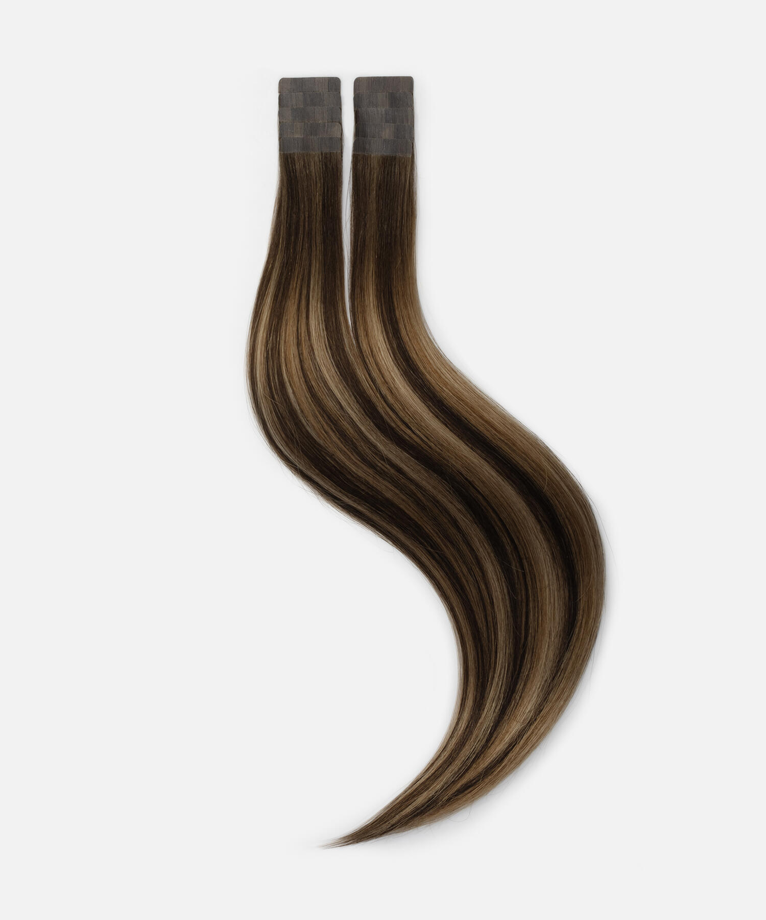 Ultra Tape Extensions Straight / Classic Tape 4 cm / 10 pieces B2.3/5.0 Hazelnut Caramel Balayage 50 cm