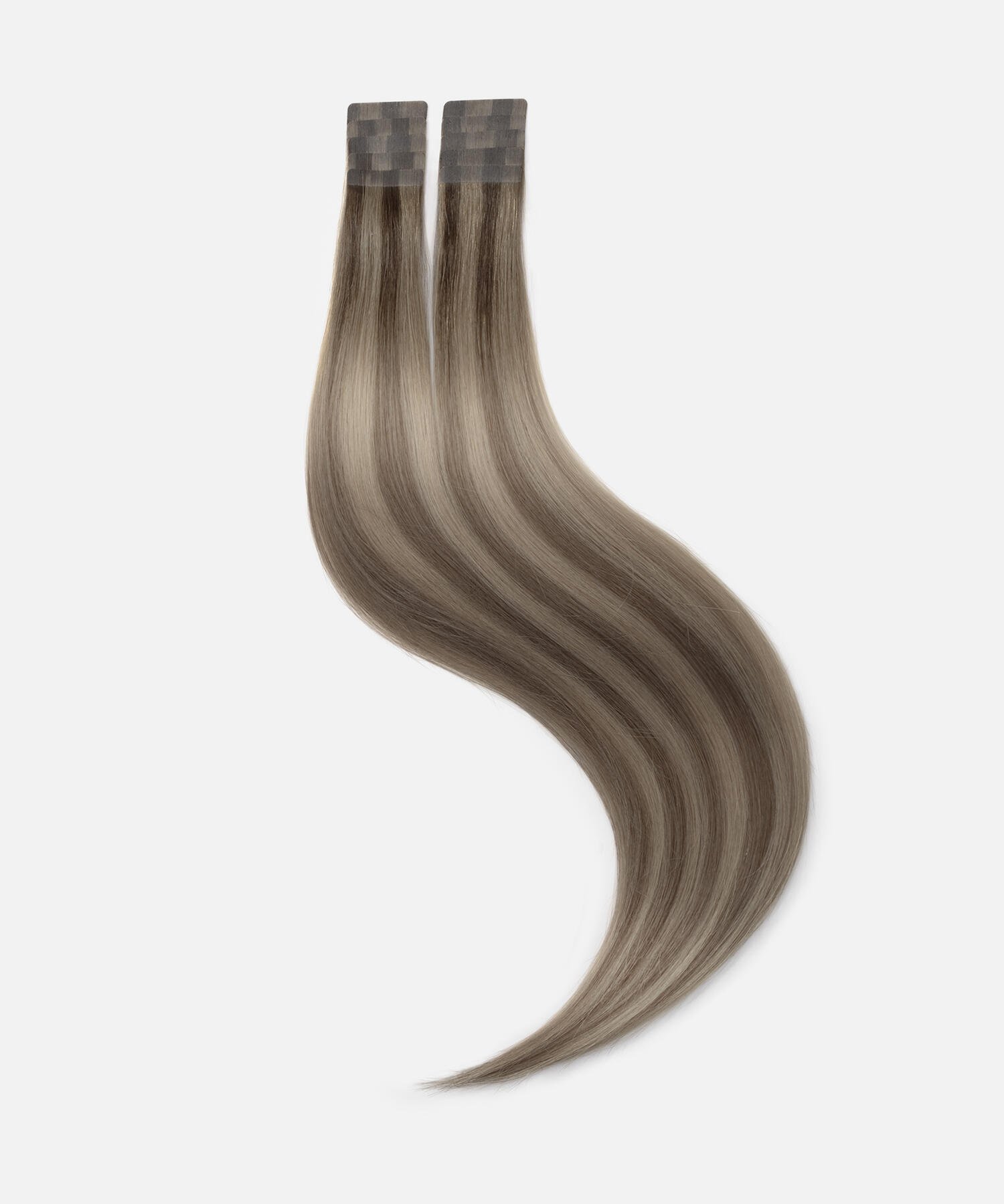 Ultra Tape Extensions Straight / Classic Tape 4 cm / 10 pieces B2.6/10.7 Dark Ashy Blonde Balayage 50 cm