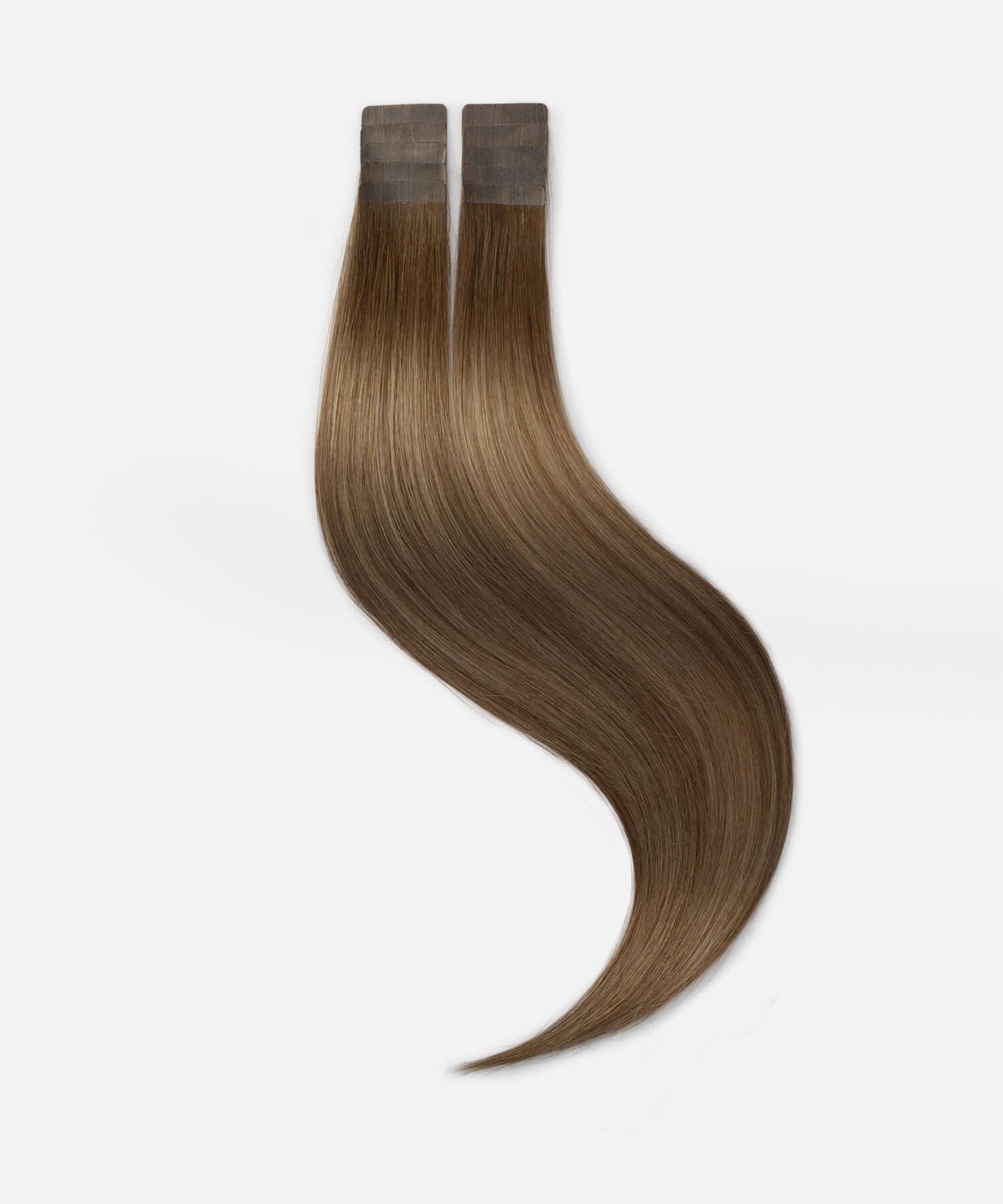 Ultra Tape Extensions Straight / Classic Tape 4 cm / 10 pieces B5.0/8.3 Brownish Blonde Balayage 50 cm