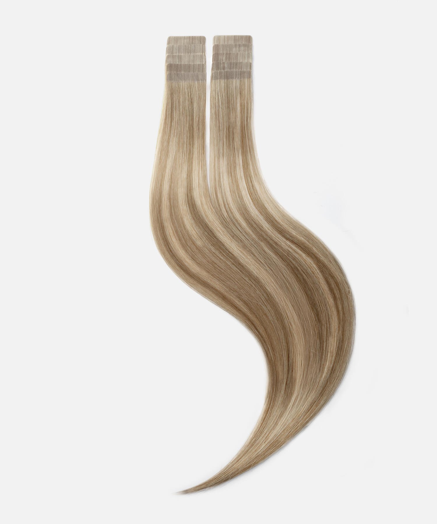 Ultra Tape Extensions Straight / Classic Tape 4 cm / 10 pieces M7.3/10.8 Cendre Ash Blonde Mix 50 cm