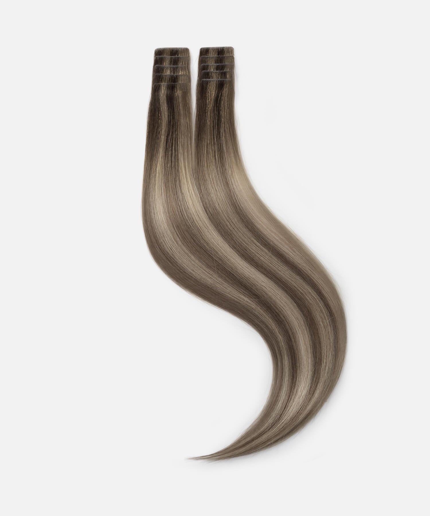 Ultra Tape Extensions Staight / Seamless Tape 3 cm / 10 pieces B2.6/10.7 Dark Ashy Blonde Balayage 50 cm