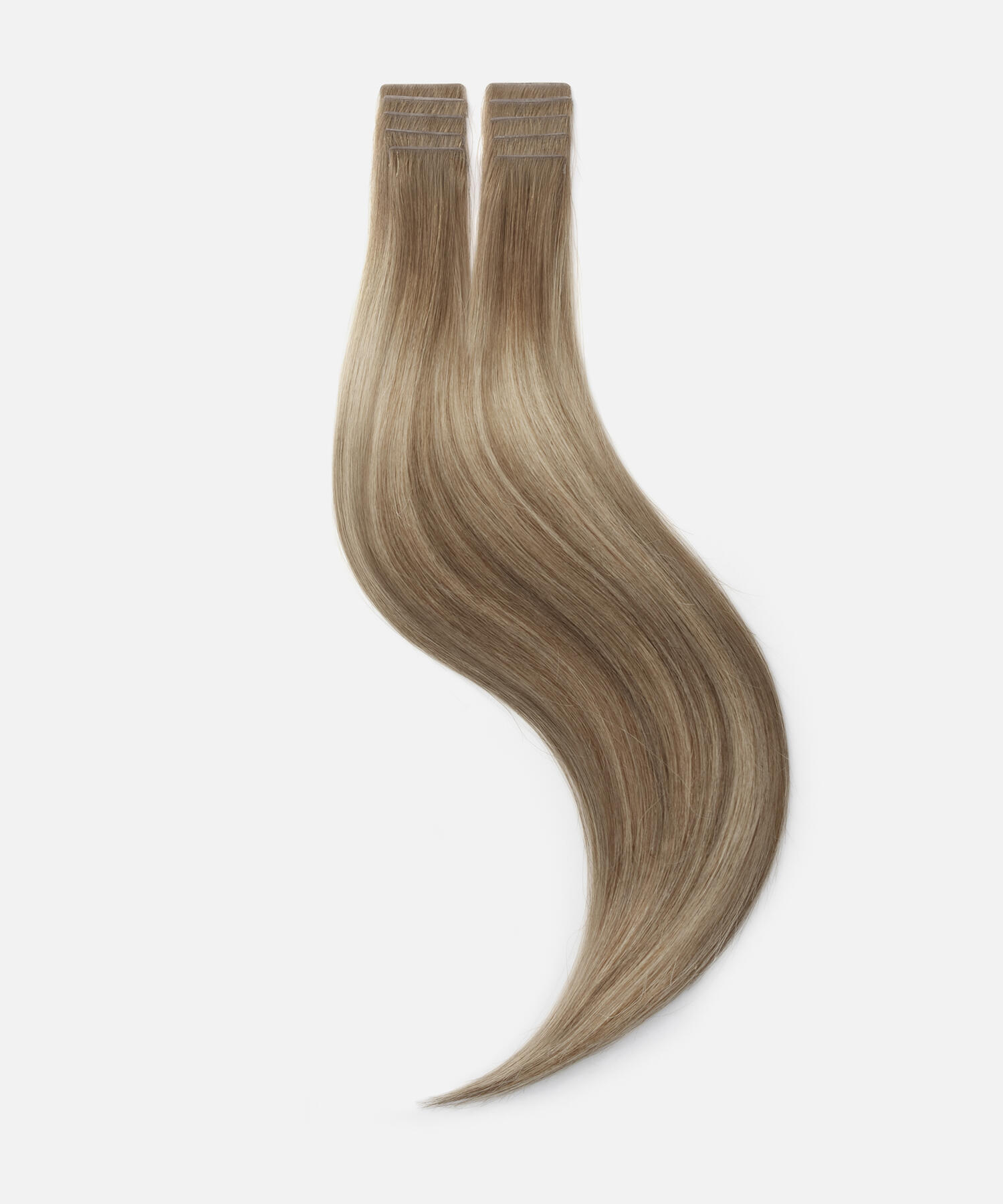 Ultra Tape Extensions Staight / Seamless Tape 3 cm / 10 pieces B7.3/10.8 Cendre Ash Blonde Balayage 50 cm