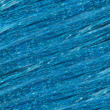 Hair Tinsels Ocean Blue