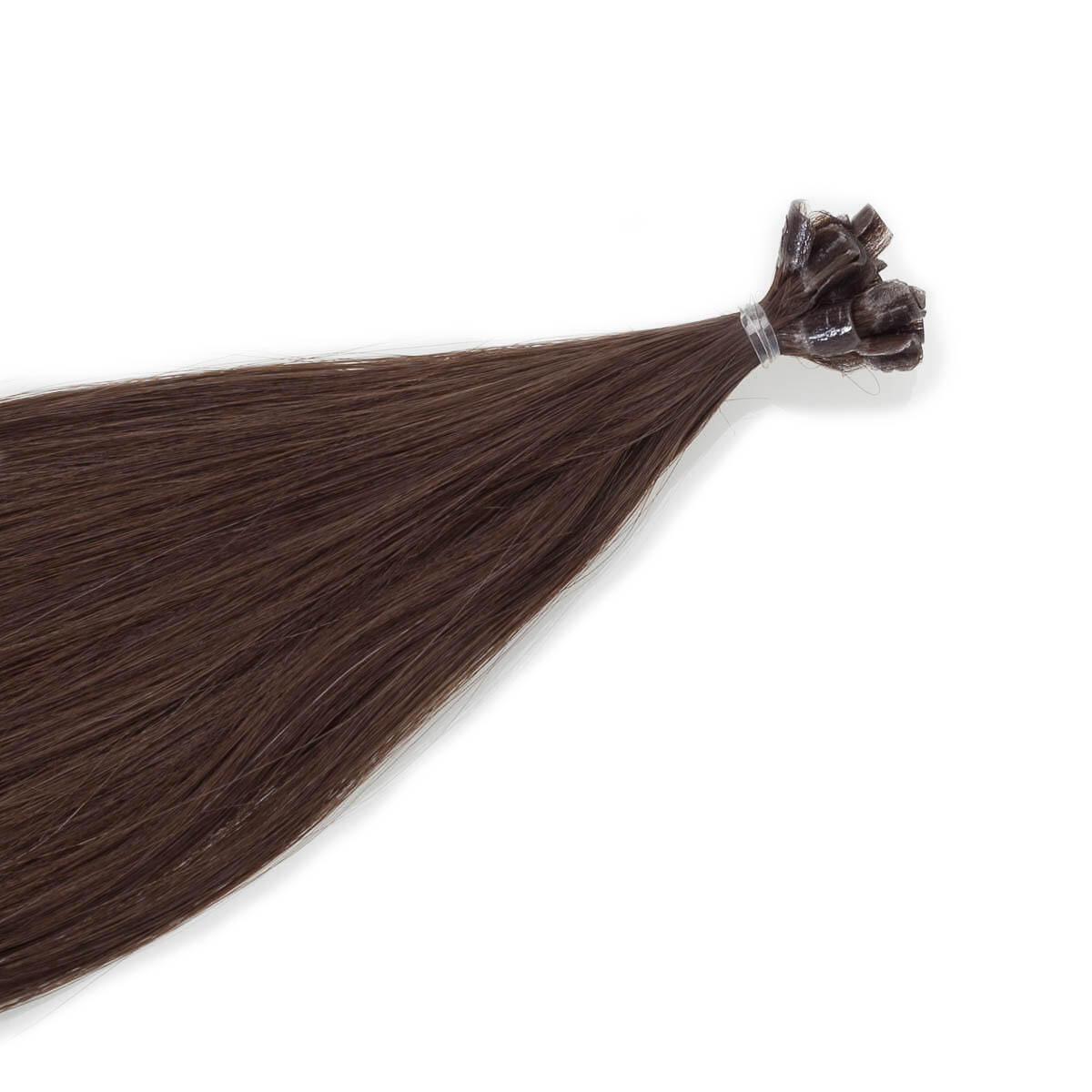 Rapunzel Nail Hair 2 6 Dark Ash Brown 40 Cm